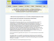 Tablet Screenshot of bdb.buergerbewegungen.de